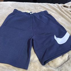 Blue nike shorts
