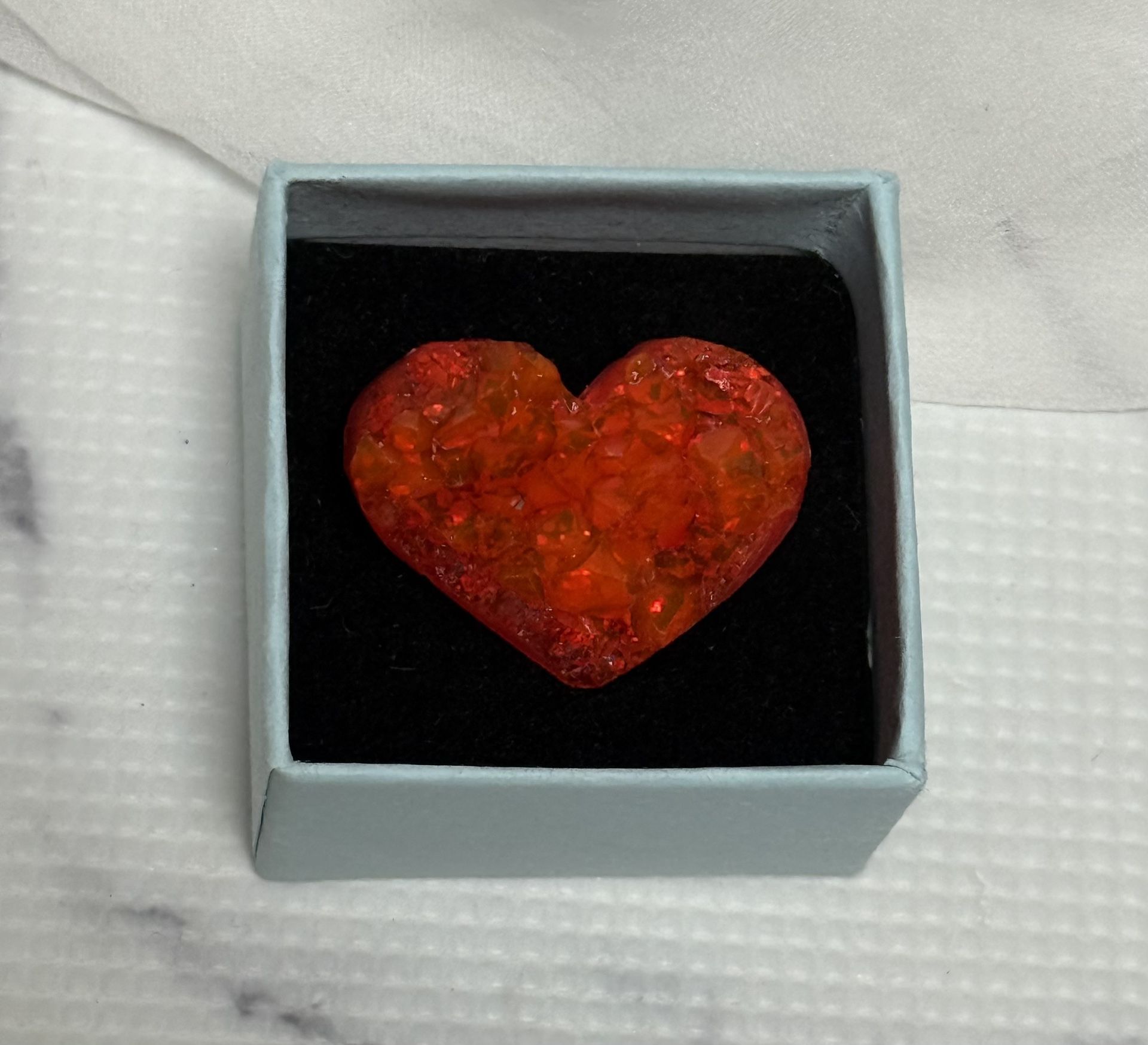 Red And Hot Pink Brooch 