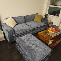 Couch w/ Ottoman