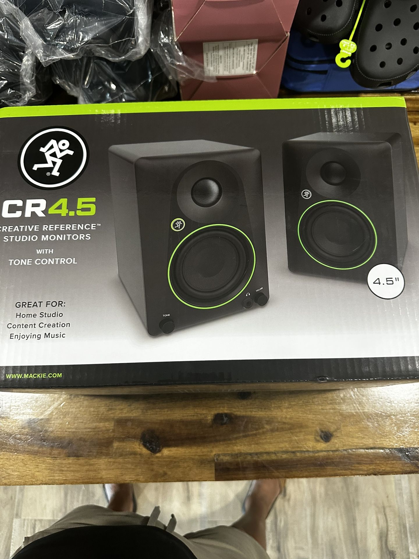 Mackie CR4BT CR Series 4" Multimedia Monitors with Bluetooth