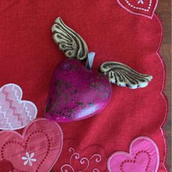 Ceramic heart Hablo español