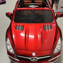 Kids Mercedes Electric Ride-On Car – Works  – Lights & Music