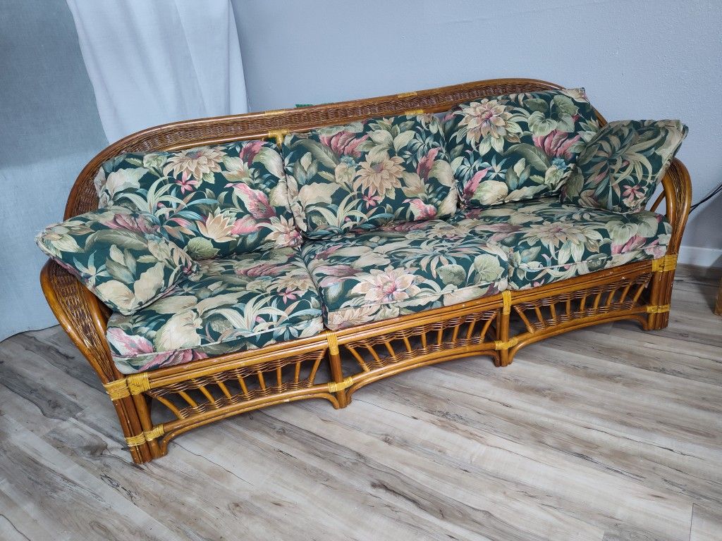 Wicker Sofa