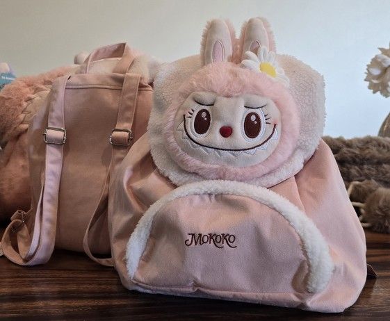 ๐ธ 12" Mokoko Backpack & 14" Labubu Backpack ๐ธ