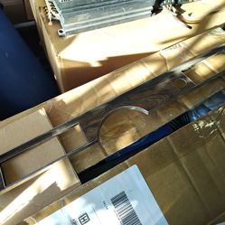 1969 Impala radio and AC metal bezel/trim