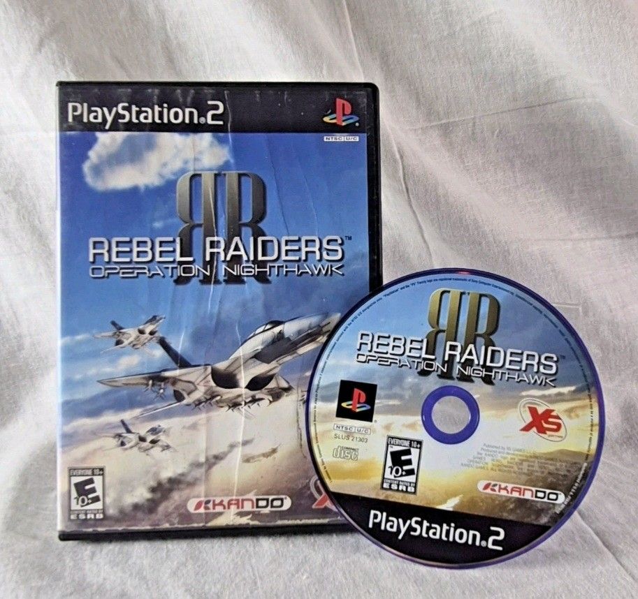 Rebel Raiders Operation Nighthawk Playstation 2 (XS Games, 2006)