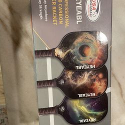 Pro Pickle Ball Paddles &bag Of Balls