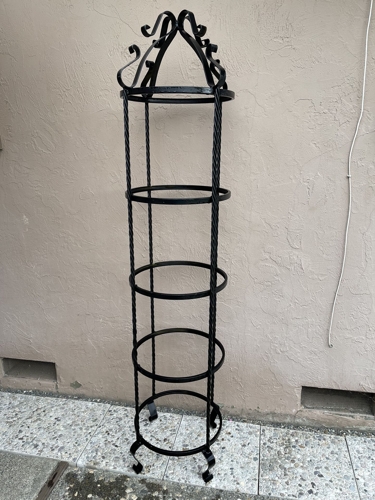 Iron Plant Holder - 5 Tiers