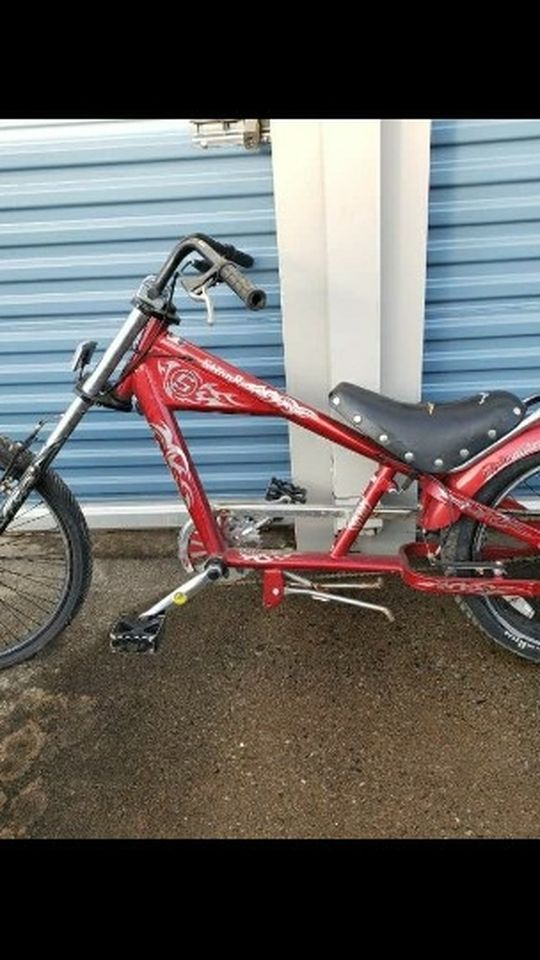  Schwinn And Orange County Chopper Made Some Bicycles And This Is One Of Them