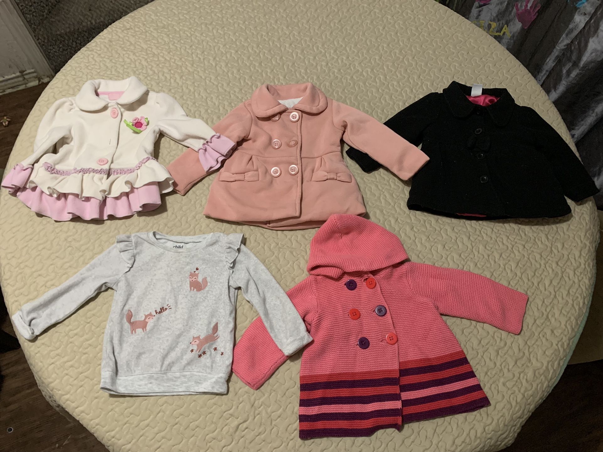 Baby Girl Size 18 Months Jackets All For $20