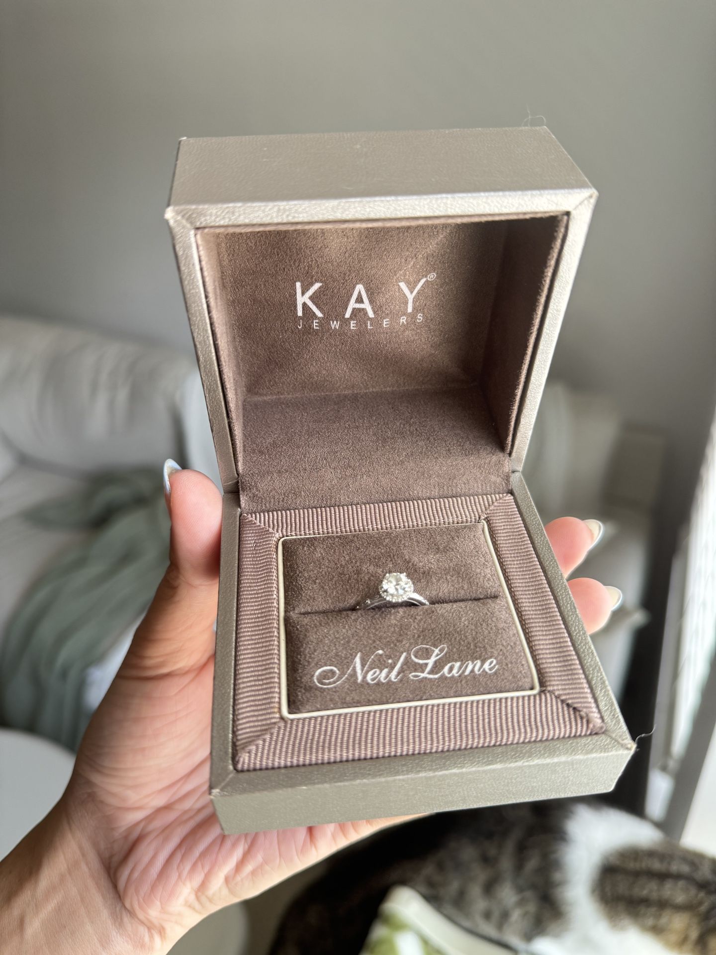Neil Lane White Gold Engagement Ring