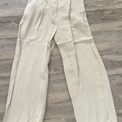 Beige Trousers 