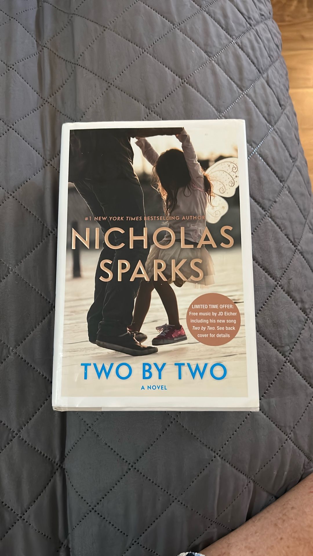 Hardback Book Of Nicholas Sparks, "Two By Two" A Novel