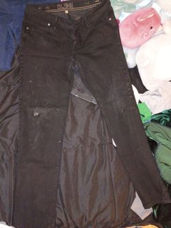 DL1961 Black Skinny Ankle Jeans