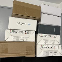 BRAND NEW DRONES wholesale Lot of 9 drones ALL TOGETHER 