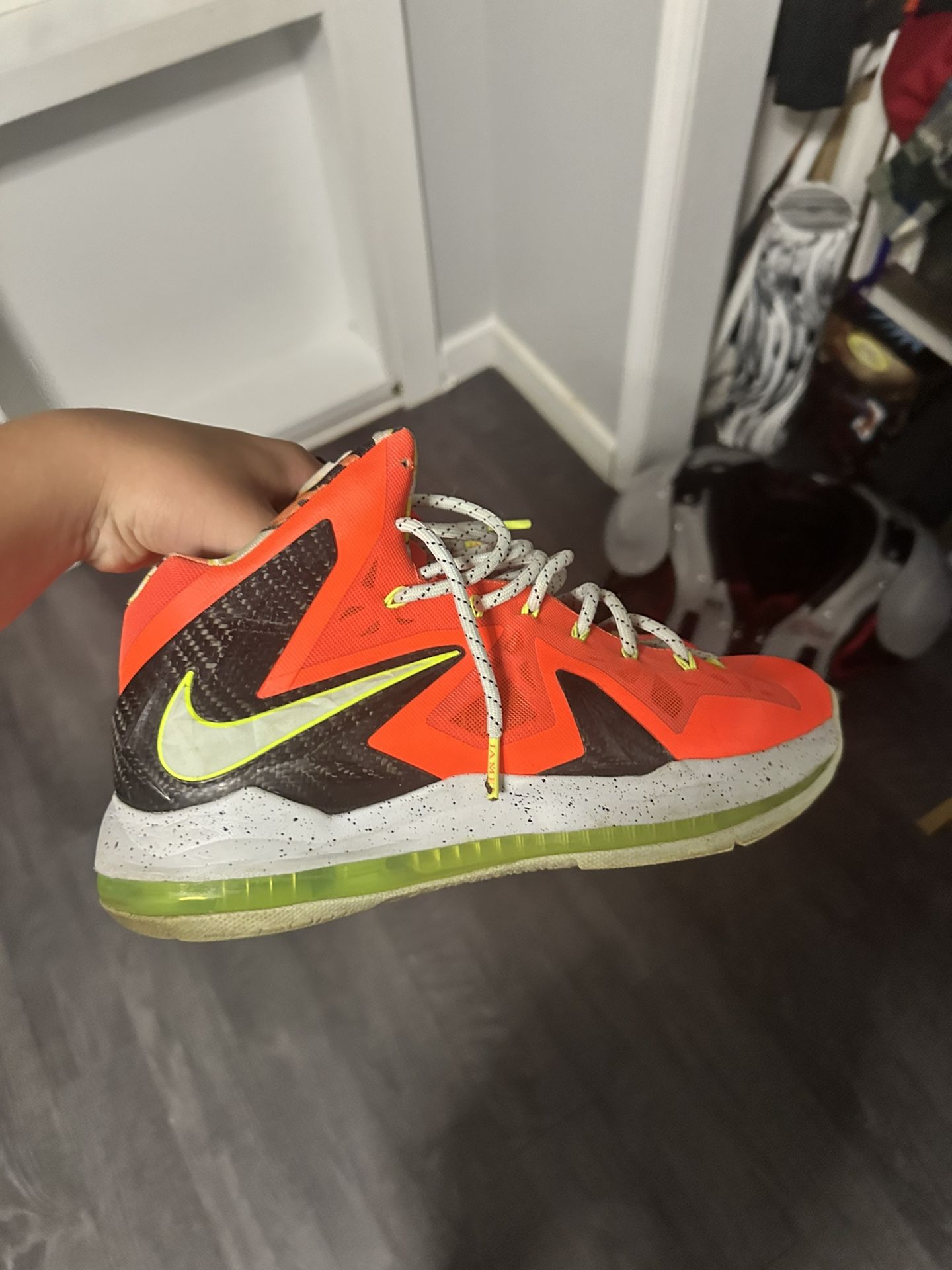 Nike Lebron 10 P.S Elite Bright Crimson