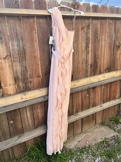 David’s bridal light pink Dress