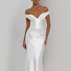 BABYBOO Aurelia Maxi Dress-Ivory