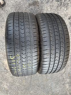 Set of 2 nice Good year Eagle 245/45/18 ( We install & balance )