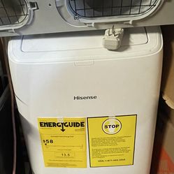 Hisense 8000 BTU Portable Air Conditioner WiFi compatible