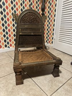 Unique Antique Wooden Chair