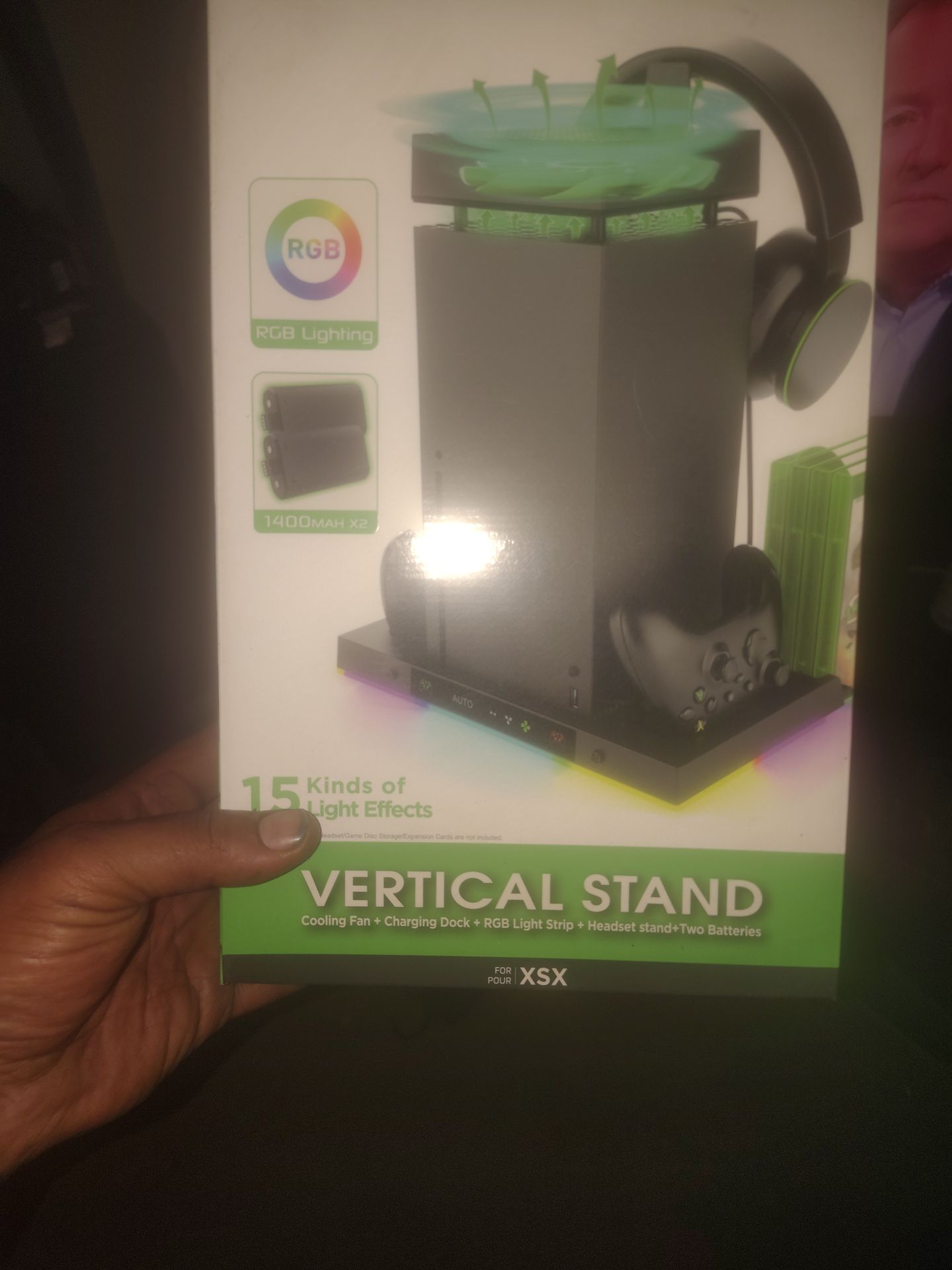 Xbox series x cooling charging station