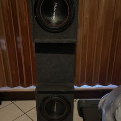 Pioneer 12” Speakers