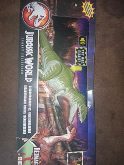 Jurassic World Legacy Giganotosaurus vs Therizinosaurus