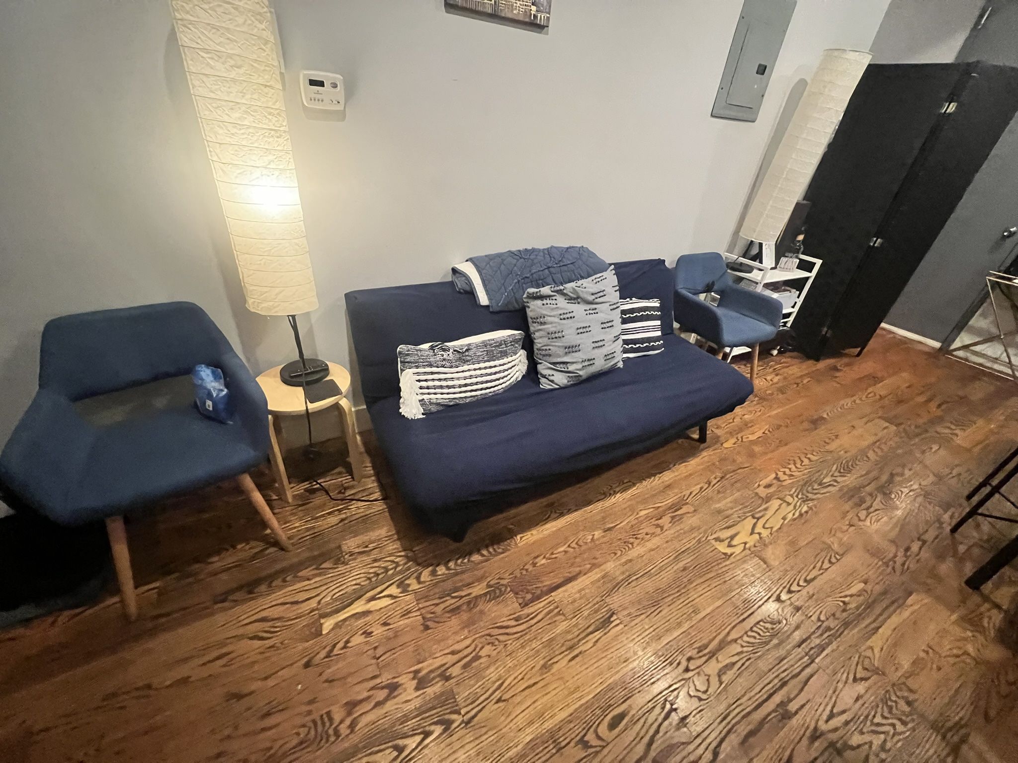 Futon Couch And Chairs