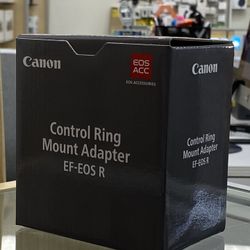 Canon Mount Adapter EF - EOS R W/ Control Ring