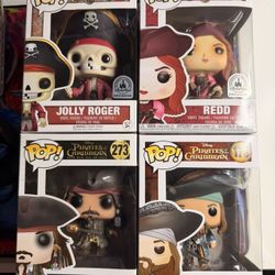 Pirates Of The Caribbean Disney Funko Pop Bundle 