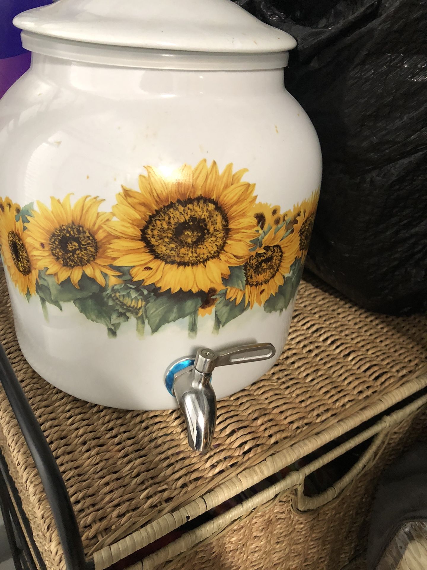 Sunflower 3 Qt Water Dispenser