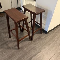 2 Stools For Sale (Normal Wear) 
