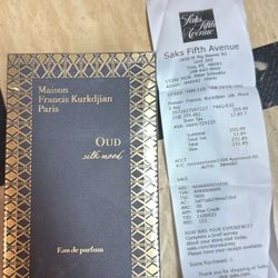 AUTHENTIC Maison Francis Kurkdjian Silk Mood 1oz/3.04oz