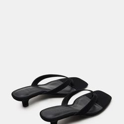 Steve Madden Black Kitten Heels