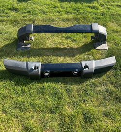 Jeep Wrangler Willy’s JK Stock Front and Rear Bumper
