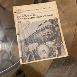 1984 Harley Fxr Service Manual