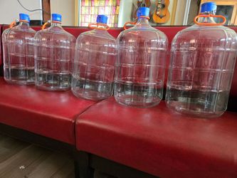 Glass water container 5 gallons $50 each