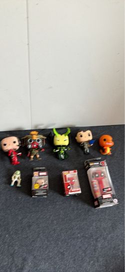 Mixed Lot of Funko Pop Marvel Figures