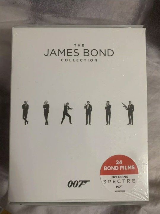 James Bond Complete Collection - Blu-Ray [24 Films Disc Box set 007 Skyfall] NEW