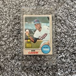 1968 ROD CAREW ALL STAR ROOKIE CARD!