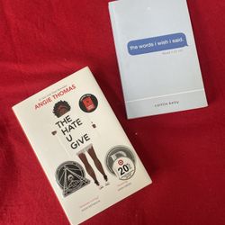 Books - The Hate U Give & The Words I Wish I Said