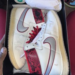 Awake Jordan Air Ship Size 9.5! Local Pickup Only no trades 130$ Obo 