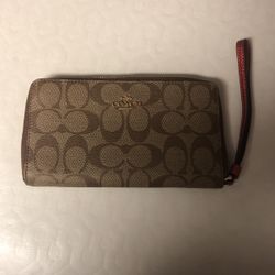 LADIES COACH WALLET