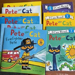 Pete The Cat Take Along Storybook Set +3 More Books 