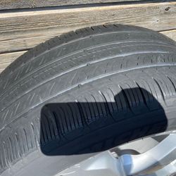 2007-2015 AUD.I Q7  FACTORY WHEEL RIM 8.5Jx19 + TIRE 265/50 R19 OEM - QOI0A1 Auto Parts
