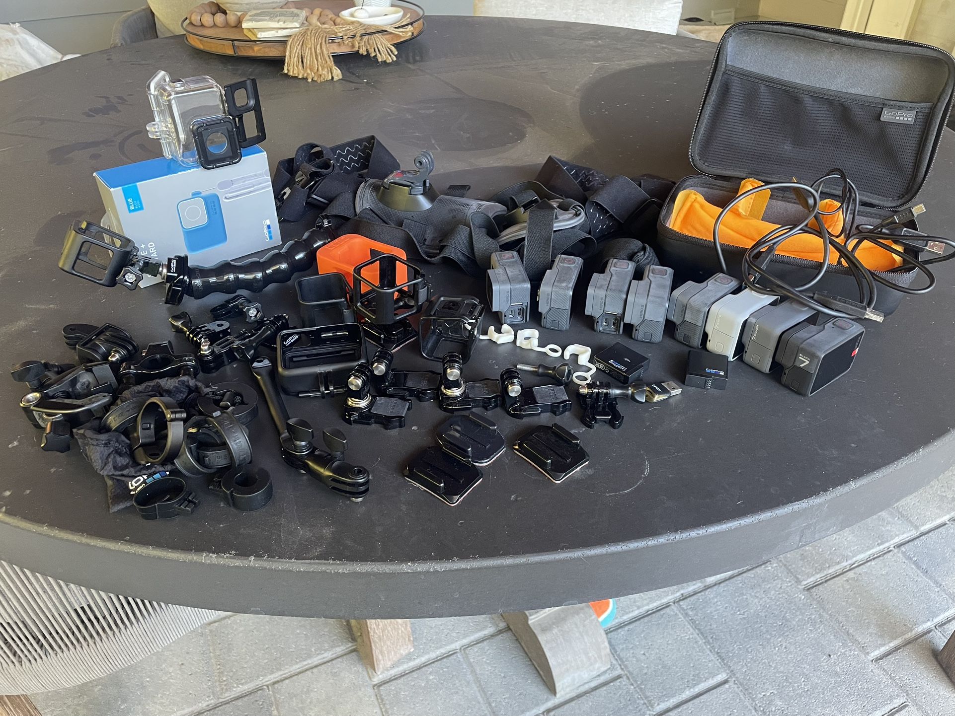 GoPro Mega Accessories Bundle – Batteries, Mounts, Straps, Case & More (Huge Lot)