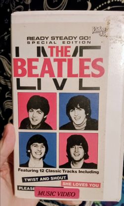 The beetles live VHS