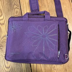 Purple Laptop Bag