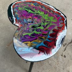 Vintage Table Heart ♥️ Shape